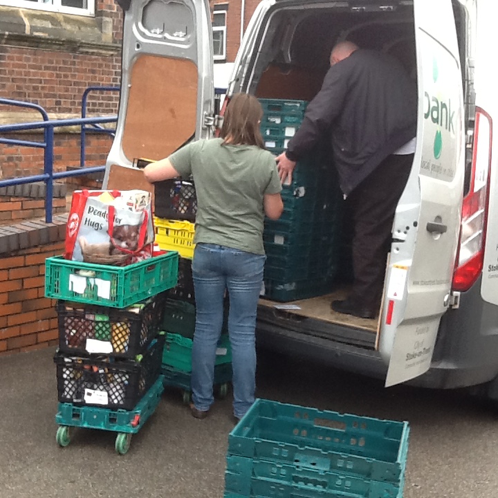 StokeonTrent Food Bank 2021 Grove Academy